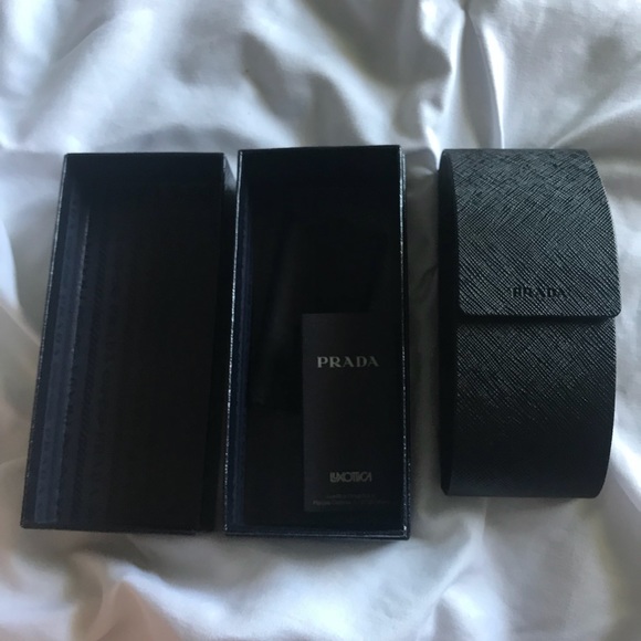 black/silver prada sunglasses - Picture 7 of 7